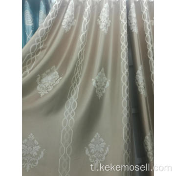 Mosell! 100% polyester jacquard tela window kurtina